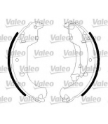 VALEO - 562806 - Комплект тормозных колодок (бар. сис-ма)