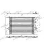 PATRON - PRS1068 - Радиатор кондиционера паяный FORD: COUGAR, MONDEO 1.6-1.8TD 97-