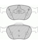 FERODO - FSL1568 - Колодки дисковые: Ford CONNECT 2002