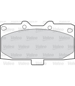 VALEO - 598476 - Комплект тормозных колодок