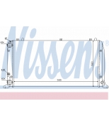 NISSENS 604361 Радиатор двигателя 604361
