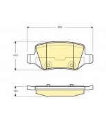 GIRLING - 6114811 - Колодки тормозные дисковые зад. MB  W168/W169/Vane