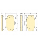 GIRLING - 6134989 - Колодки тормозные HONDA LEGEND 3.5/3.7 06- передние