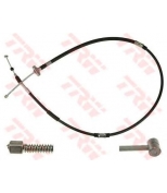 TRW - GCH2207 - Cable, parking brake rear toyota corolla 1992 - 2002