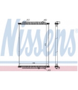 NISSENS - 637860 - Радиатор охлаждения двигателя