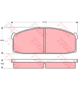 TRW - GDB197 - Колодки тормозные дисковые GDB197
