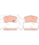 TRW - GDB3217 - Колодки тормозные дисковые GDB3217