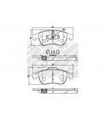 MAPCO - 6884 - К-т колодок торм. Fr RE Duster, Megane, Fluence