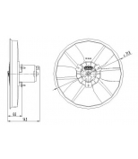 NRF - 47402 - Вентилятор радиатора