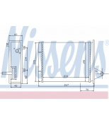NISSENS - 71448 - Nissens радиатор отопителя салона