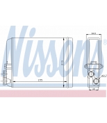 NISSENS - 73641 - Радиатор отопителя 73641