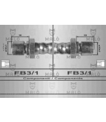 MALO - 80014 - Шланг тормозной задн. прав. Daewoo 1 6 16V Musso 9