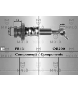 MALO - 80934 - Шланг тормозной