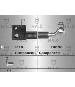 MALO - 80973 - Шланг тормозной