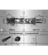 MALO - 81035 - Шланг тормозной