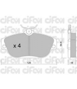 CIFAM - 8221320 - Комплект тормозных колодок, дисковый тормоз