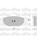 CIFAM - 8221591 - Колодки