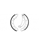 HELLA - 8DB355001601 - Brake shoe set