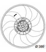 HELLA - 8EW351034281 - Вентилятор радиатора двигателя