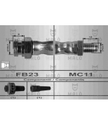 MALO - 8483 - Тормозной шланг