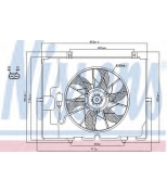 NISSENS - 85653 - Крыльчатка с эл.мотором MERCEDES E-CLASS W210  00-