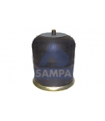 SAMPA SP554757K Пневмоподушка со стаканом (1 штуц. / 1 отв.) штуцер в центре