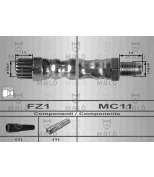 MALO - 8622 - Тормозной шланг
