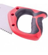 MATRIX 23542 Ножовка по дереву, 500 мм, 7-8 TPI, зуб-3D, каленый зуб, двухкомпонентная рукоятка. MATRIX