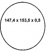 ELRING - 896455 - Уплотнительное кольцо гильзы MB нержавейка 147.4x153.5x0.5 (442 011 02 59) Elring