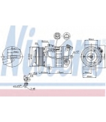 NISSENS - 89392 - Компрессор кондиционера