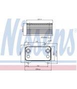 NISSENS - 90690 - Радиатор масляный XF95 (02-), CF85 (01-) маслоохладитель/ 90690 -