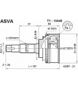 ASVA - TY13A48 - ШРУС НАРУЖНЫЙ 27x56x30 (TOYOTA : CAMRY MCV/SXV/VCV