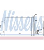 NISSENS - 940097 - 940097 Радиатор кондиционера