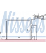 NISSENS - 940183 - Радиатор кондиционера [605x470]