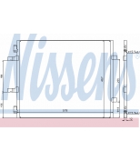 NISSENS - 940201 - Радиатор кондиционера 940201