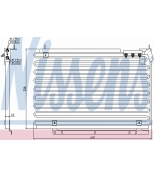 NISSENS - 94576 - Радиатор кондиционера: 940/960/90-98/2.4D