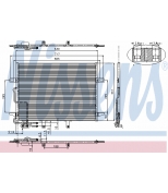 NISSENS - 94614 - Конденсатор кондиционера 94614