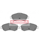 KAMOKA - JQ1013296 - Тормозные колодки передние TOYOTA AVENSIS(T25) 03"