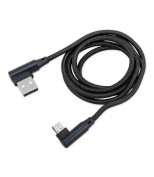 ARNEZI A0605027 Дата-кабель зарядный Micro USB Черный (угловой)