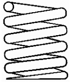 SACHS - 996069 - Пружина задняя MB W201 >94