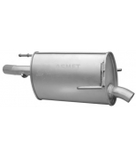 ASMET - 05163 - Глушитель выхлопных газов зад opel meriva 1.3d/1.7d 09.03-05.10