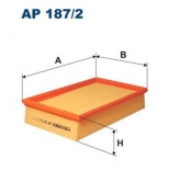 FILTRON - AP1872 - Фильтр воздушный AP187/2