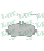 LPR - 05P1387 - Колодки торм. дисковые