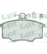 LPR 05P188 Колодки диск. 80, 100, Coupe  76-92      321698151