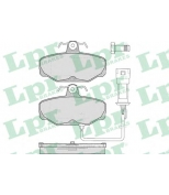 LPR - 05P279 - Тормозные колодки зад с датч SCORPIO(571408J)