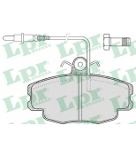 LPR - 05P422 - Колодки торм. дисковые