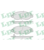 LPR - 05P775 - Колодки диск.  перед. FORD TRANSIT 2,3/2,4DI/TDE