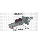 METELLI - 050437 - Рабочий тормозной цилиндр