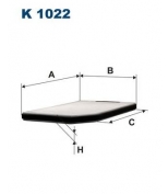 FILTRON - K1022 - Фильтр салонный RENAULT