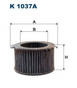FILTRON - K1037A - Фильтр салонный угольный k1037a